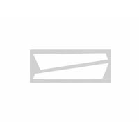 OXY3 - Vertical Fin Sticker White