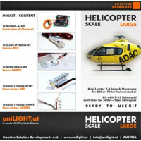 Scale Helicopter Large Beleuchtungsset