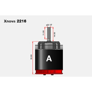 XNOVA XTS 2216-2600 KV 6P