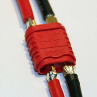 Deans Hochstromstecker Paar - V3 - mit Schutzkappe, T-Connector