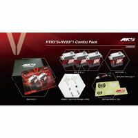 3x HV93 und 1x HV93i - HV Digital Servo combo