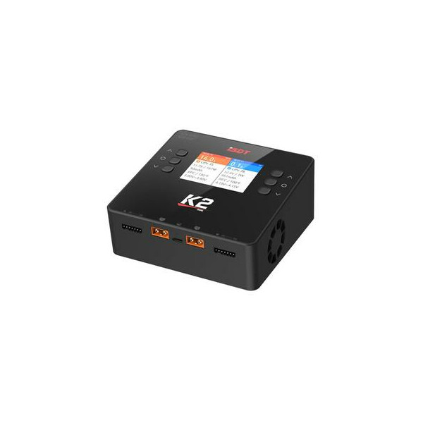 iSDT SMART CHARGER K2 DUO - 200/500W, 20A, 2x6S Lipo, integriertes Netzteil
