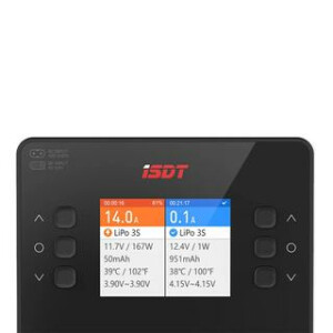 iSDT SMART CHARGER K2 DUO - 200/500W, 20A, 2x6S Lipo, integriertes Netzteil