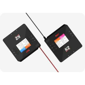 iSDT SMART CHARGER K2 DUO - 200/500W, 20A, 2x6S Lipo, integriertes Netzteil