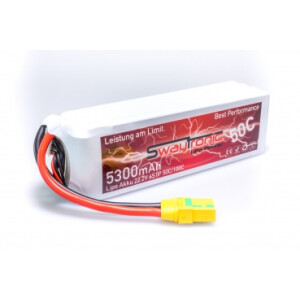 SWAYTRONIC LiPo 6S 22.2V 5300mAh 50C/100C XT90