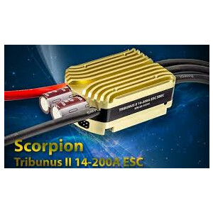 Scorpion TRIBUNUS II 14-200A (SBEC) Brushless Regler 4-14S Lipo