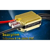 Scorpion TRIBUNUS II 14-200A (SBEC) Brushless Regler 4-14S Lipo