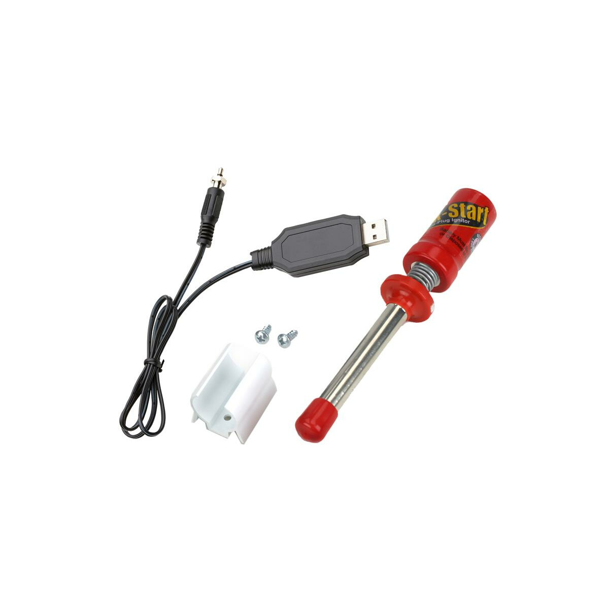Kerzenstecker XL mit Akku und USB-Ladekabel