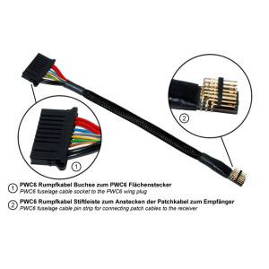 PWC6 PowerWingConnector für 6 Servos