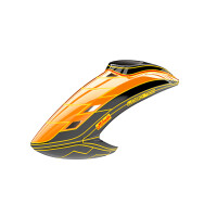 Haube LOGO 700, neon-orange/schwarz/gelb