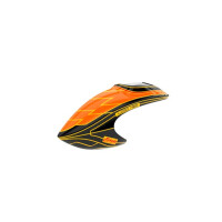 Haube LOGO 480, orange/schwarz/gelb