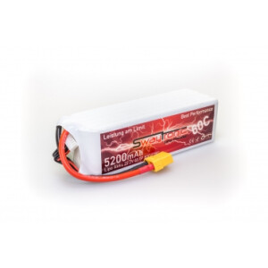 SWAYTRONIC LiPo 6S 22.2V 5200mAh 60C/120C XT90