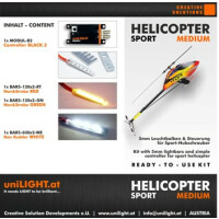 Sport Helicopter Medium Beleuchtungsset