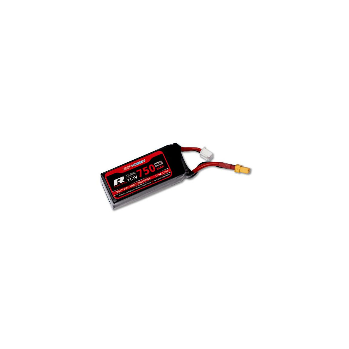 Akku Lipo 11,1V, 3S-750mAh, LOGO 200