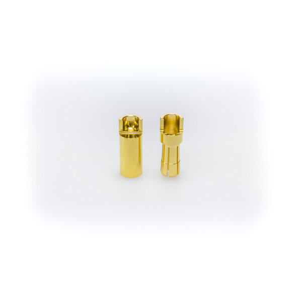LiPo Stecksystem 6mm vergoldet - 10 Paar