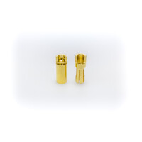 LiPo Stecksystem 6mm vergoldet - 10 Paar